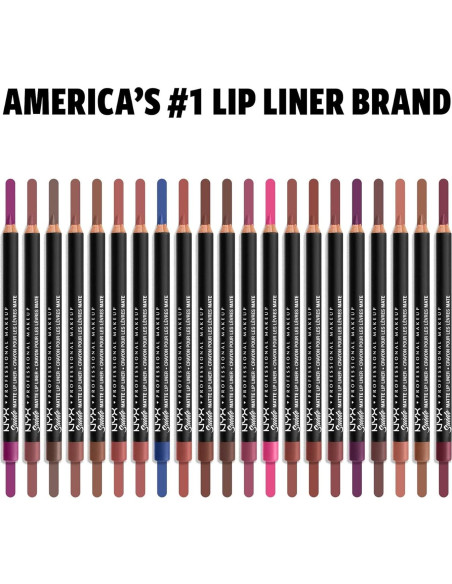 Lápiz Labial Mate Suede NYX - Aria (Violeta) 3.7g