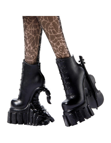 Muñeca Miércoles Addams Monster High con Accesorios 29 cm