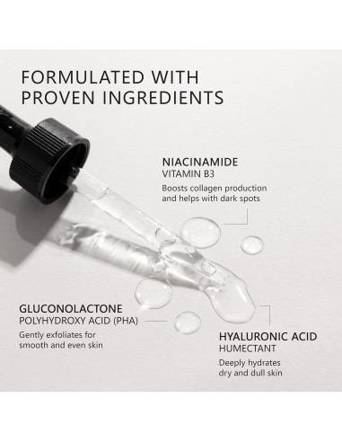 Suero de Niacinamida 10% Asterwood 29.57 ml - Antienvejecimiento