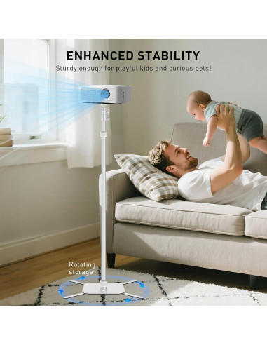 Soporte de Proyector Ailight Ajustable 19.5-47.5" 5kg