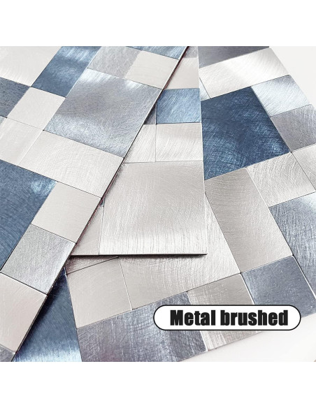 Azulejos Autoadhesivos BeNice Azul 10 Piezas 30x30 cm Azulejos Autoadhesivos BeNice Azul 10 Piezas 30x30 cm