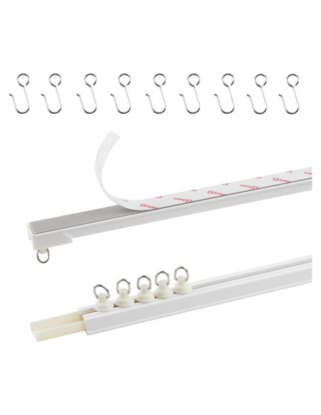 Barra de Cortina Adhesiva TYRON 81.28 cm Sin Taladro