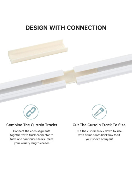 Barra de Cortina Adhesiva TYRON 81.28 cm Sin Taladro