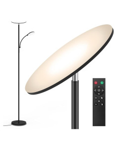 Lámpara de Pie LED Marctronic 44W Regulable con Control Remoto