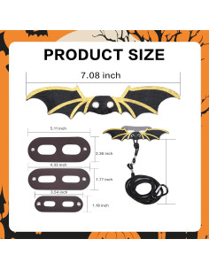 Conjunto de Arnés y Correa para Dragón Barbudo Tezuyok S/M/L 2