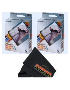 Película Instantánea Fujifilm Instax Wide Brushed Metallics 20 Hojas