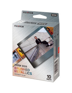 Película Instantánea Fujifilm Instax Wide Brushed Metallics 20 Hojas 2