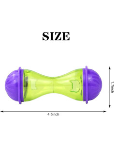 2 Piezas Juguetes Interactivos para Conejos HZAKXIN - Alimentador Lento 2