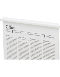 Barra Magnética Slim Magx 10 Piezas Blanca 22 cm 2