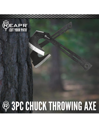 Conjunto de Hachas de Lanzamiento Reapr 3 Piezas 27.94 cm