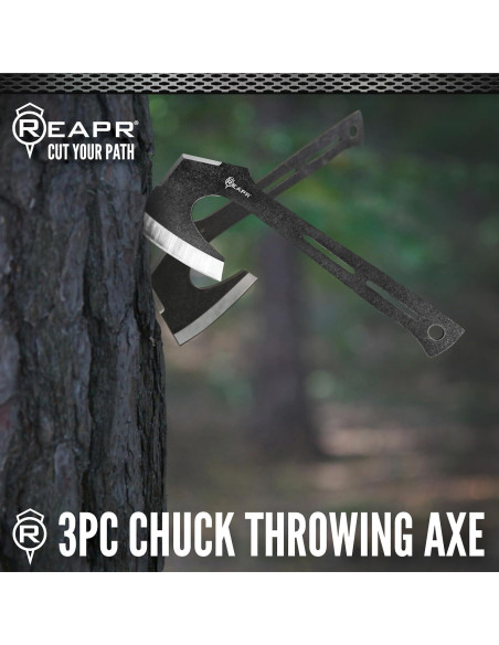 Conjunto de Hachas de Lanzamiento Reapr 3 Piezas 27.94 cm
