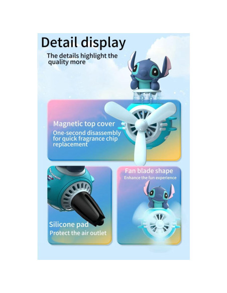 Ambientador de Aire para Auto GAIGISFUR Piloto Caricatura