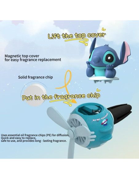 Ambientador de Aire para Auto GAIGISFUR Piloto Caricatura