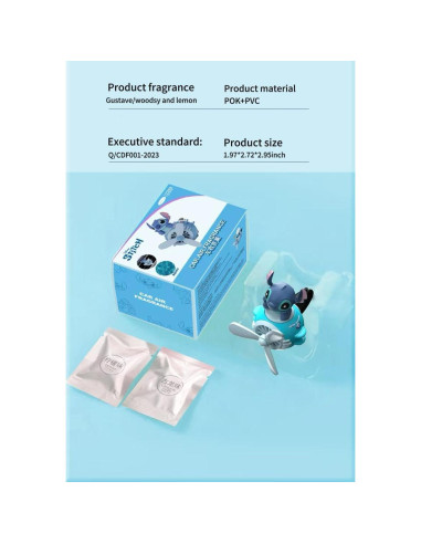 Ambientador de Aire para Auto GAIGISFUR Piloto Caricatura