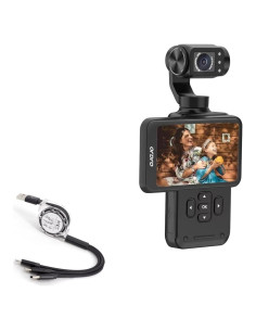 Cable Retráctil BoxWave AllCharge miniSync USB - Negro