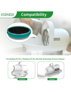 Filtros HEPA Kerneed para Aspiradora Neakasa Neabot P1 Pro (3 Filtros + 7 Esponjas) 2