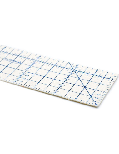 Regla Caliente Clover 7811 para Planchar y Medir 6.35x25.4 cm