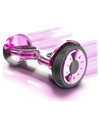 Hoverboard Todo Terreno SHENZHEN OTTO 10" Bluetooth LED Rosa