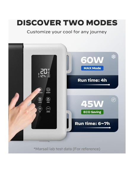 Refrigerador de Auto Marsail MSCAF02B-32, 32QT, Negro