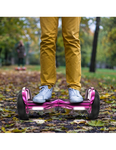 Hoverboard Todo Terreno SHENZHEN OTTO 10" Bluetooth LED Rosa
