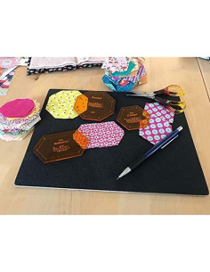 Tablero de papel de lija Jen Kingwell 20x26.7 cm para costura 2