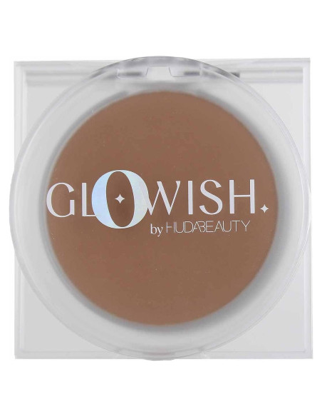 Polvo Compacto Difuminador HUDA BEAUTY GloWish 28g Medio-Tostado