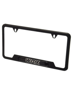 Marco de Placa de Licencia Subaru Impreza WRX Negro SOA342L125