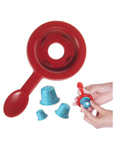 Reciclador de Cápsulas de Café PodCut Rojo Ecológico Compacto