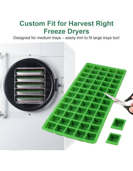 Moldes de Silicona para Alimentos Hdnbsp - 5 Pcs Verde