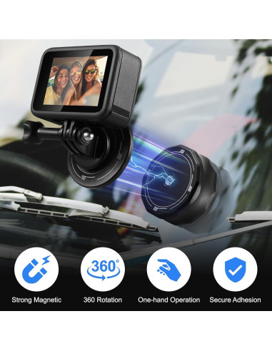 Soporte de Ventosa Eléctrica STARTRC para GoPro e Insta360