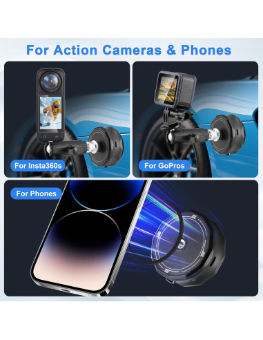 Soporte de Ventosa Eléctrica STARTRC para GoPro e Insta360