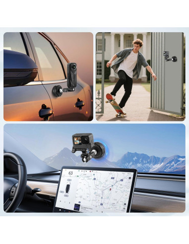 Soporte de Ventosa Eléctrica STARTRC para GoPro e Insta360