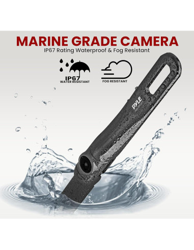 Cámara de Respaldo Pyle PLCM18BC Impermeable 420 TVL