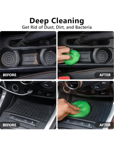 Gel de Limpieza Interior de Coche Genérico 113g - Detallado Eficiente