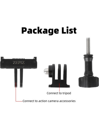Adaptador de liberación rápida ZEPIZ para DJI Osmo Action 5 Pro
