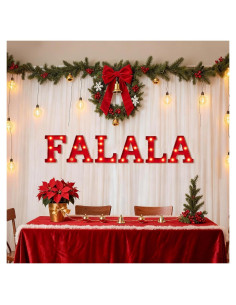 Decoraciones Navideñas LED Honoson 6 Pcs Falala 16.3 cm