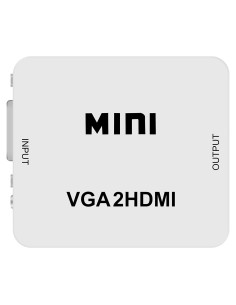 Adaptador VGA a HDMI 1080P HDSunWSTD con Audio para PC