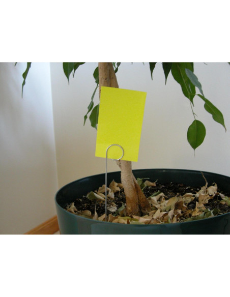 Paquete de 100 Sujetadores de Alambre Galvanizado 30.48 cm