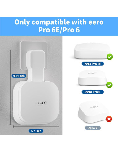 Soporte de Montaje en Pared SENLEG para eero Pro 6e/Pro 6