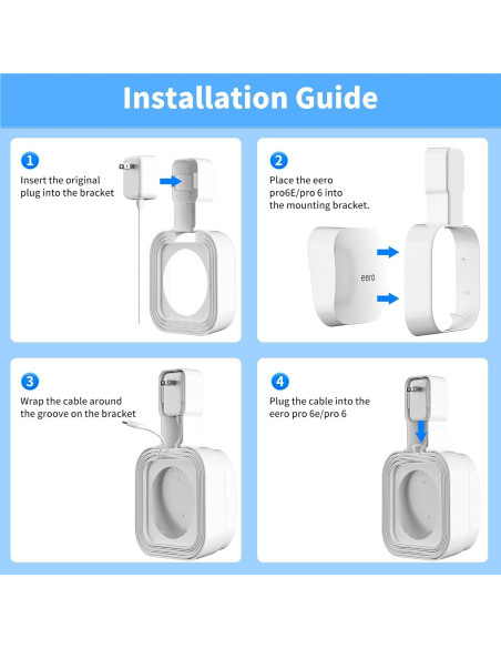 Soporte de Montaje en Pared SENLEG para eero Pro 6e/Pro 6