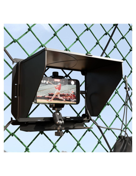 Soporte para teléfono móvil YIUYIC con sombra para cerca