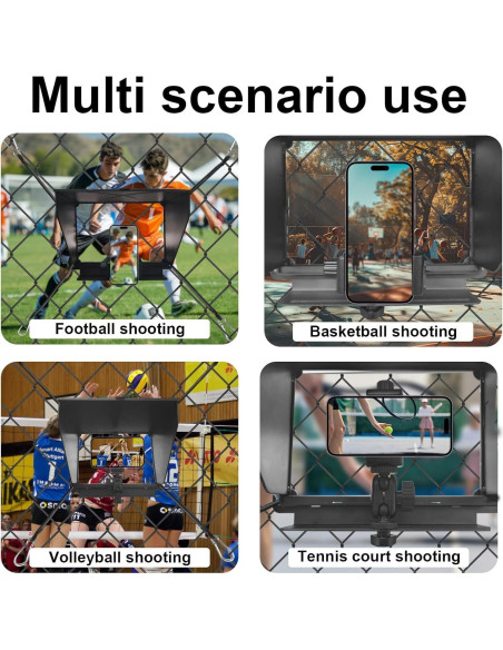 Soporte para teléfono móvil YIUYIC con sombra para cerca