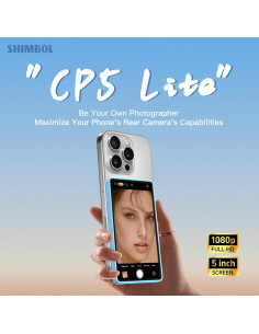 Monitor de Vlog Selfie Shimbol CP5 Lite 5" 1080P Rosa 2