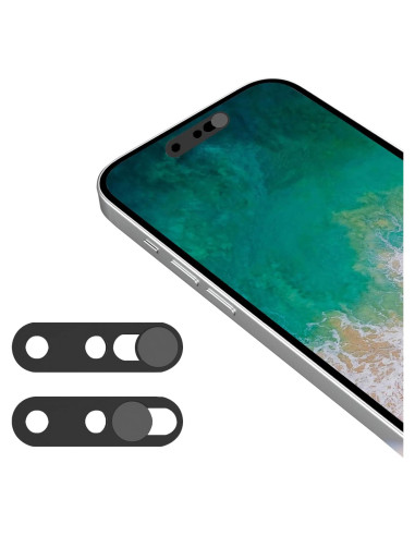 Cubierta de Webcam EYSOFT para iPhone 14/15 - Paquete de 2