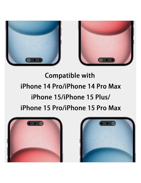 Cubierta de Webcam EYSOFT para iPhone 14/15 - Paquete de 2