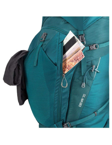 Mochila Deva 60 Gregory para Mujeres Verde Antigua 60L