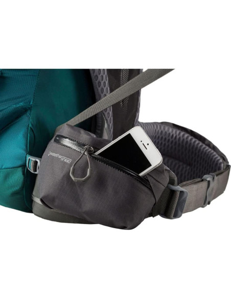 Mochila Deva 60 Gregory para Mujeres Verde Antigua 60L