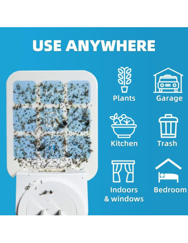 40 Tarjetas de Pegamento Reemplazo Safer Home y Dynatrap