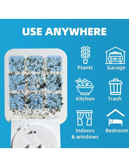 40 Tarjetas de Pegamento Reemplazo Safer Home y Dynatrap