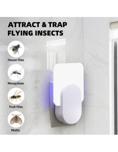 40 Tarjetas de Pegamento Reemplazo Safer Home y Dynatrap